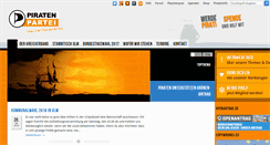 Desktop Screenshot of piraten-ulm.de